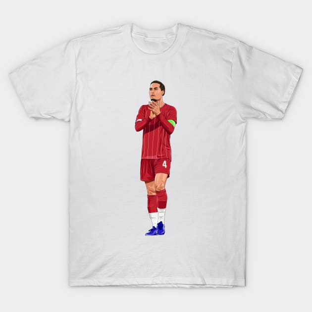 Virgil van dijk sales t shirt liverpool